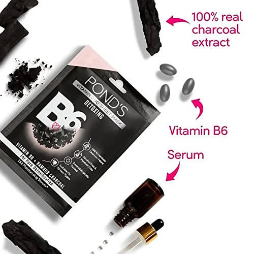 Ponds Activated Charcoal Sheet Mask