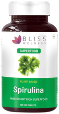 Bliss Welness Immunity & Wellness Spirulina Veg Tablet