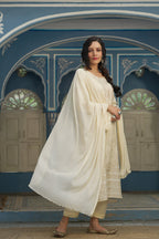 Juniper Beige Shantoon Festive Printed Straight Skd For Women - Distacart