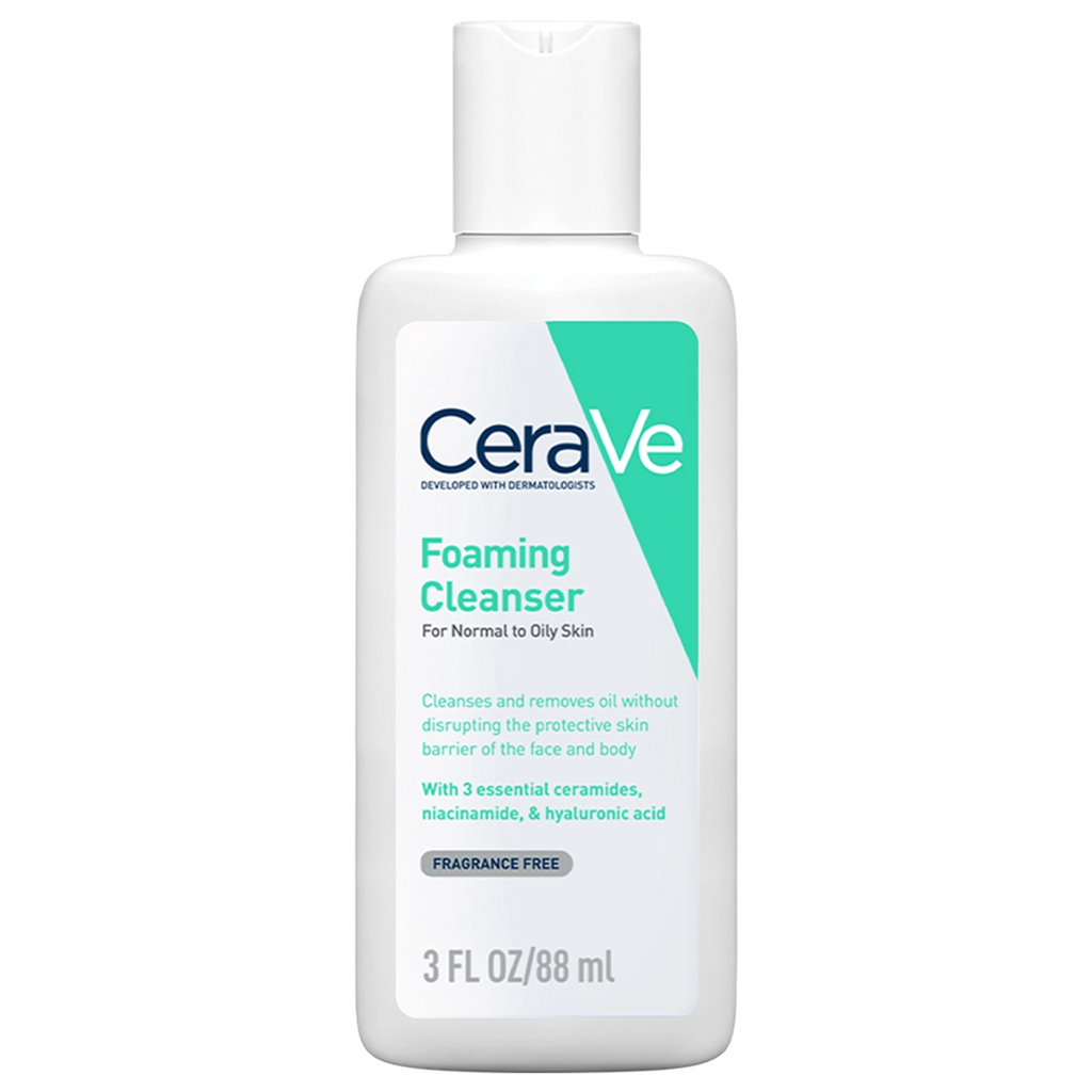Cerave Foaming Daily Gel Cleanser for Normal to Oily Skin