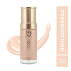 Matt Look High Coverage Waterproof Oil Free Matte SPF 25 Foundation - Fair