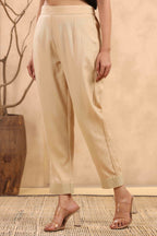 Juniper Gold Rayon Casual Wear Solid Straight Pants - Distacart