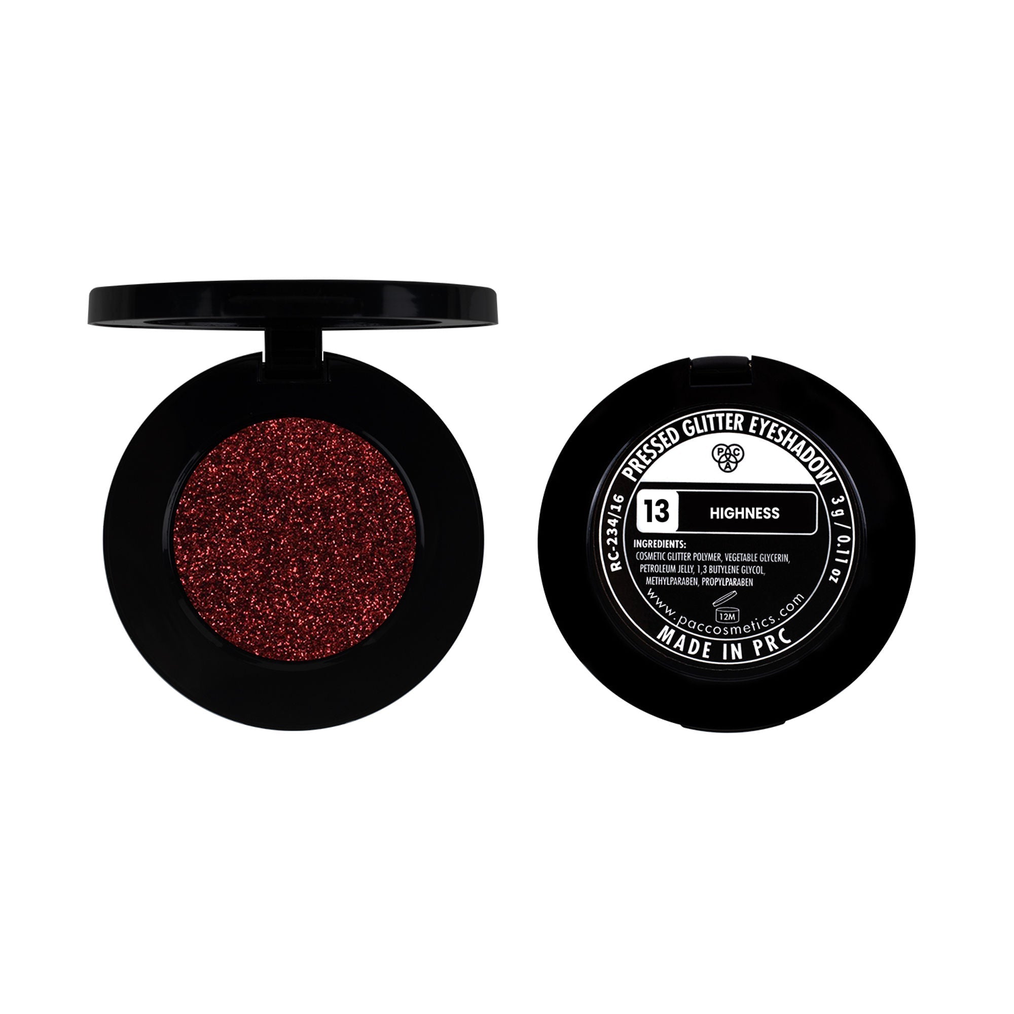 PAC Studio Pressed Glitter Eyeshadow - 13 Highness