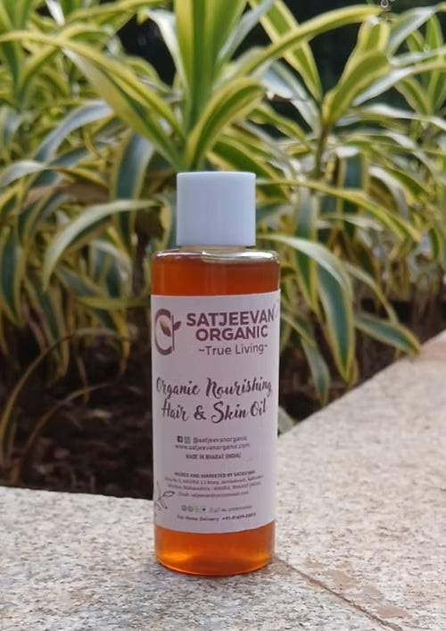 Satjeevan Organic Nourishing Hair & Skin Oil
