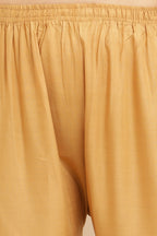 PAVONINE Beige Color Straight Fit Rayon Fabric Palazzo - Distacart
