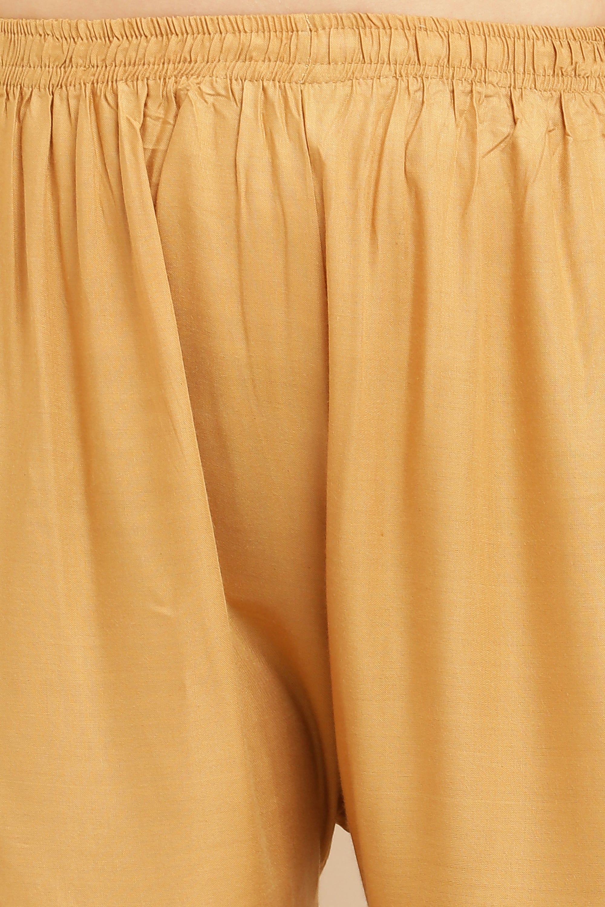 PAVONINE Beige Color Straight Fit Rayon Fabric Palazzo - Distacart