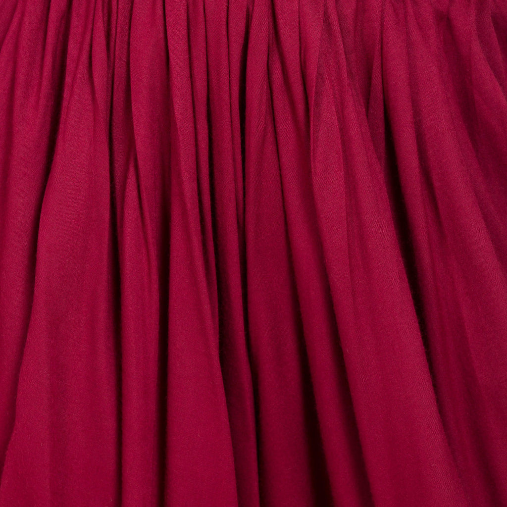 PAVONINE Maroon Color Solid Beetel Rayon Fabric Patiala For Women & Girls - Distacart