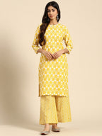 All About You Printed Kurta with Palazzos