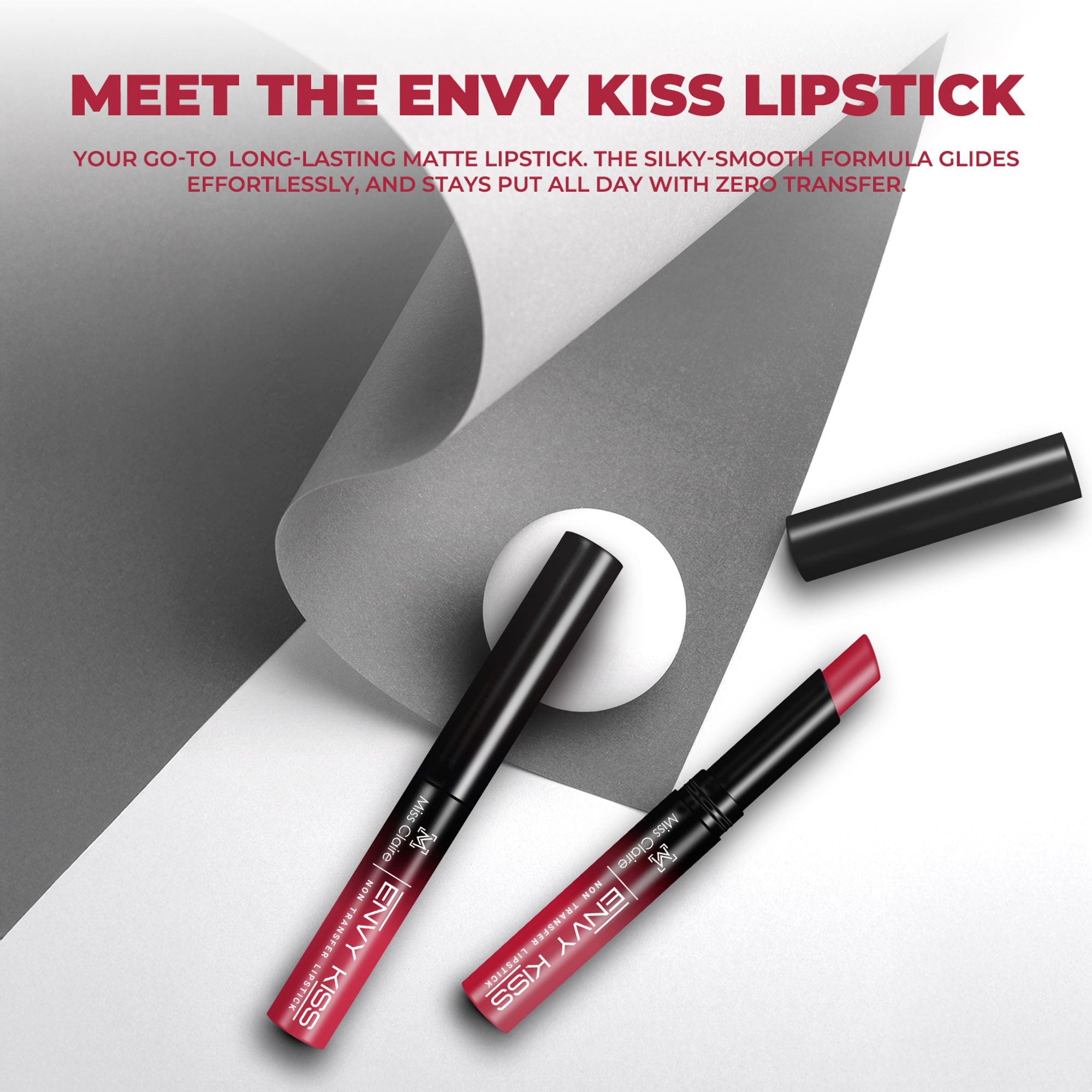 Miss Claire Envy Kiss Non Transfer Lipstick - 13 Cool Bff