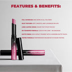 Miss Claire Envy Kiss Non Transfer Lipstick - 20 Flirt With Me