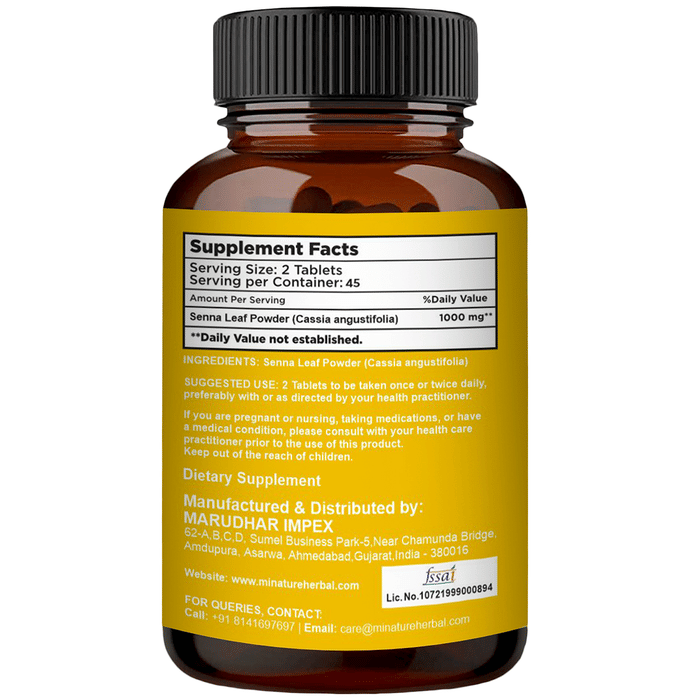 Minature Senna Tablets