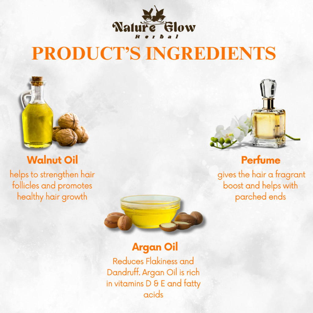 Nature Glow Herbal Total Hair Fall Control Serum