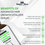 Nature Glow Herbal Advanced Hair Growth Vitalizer Serum