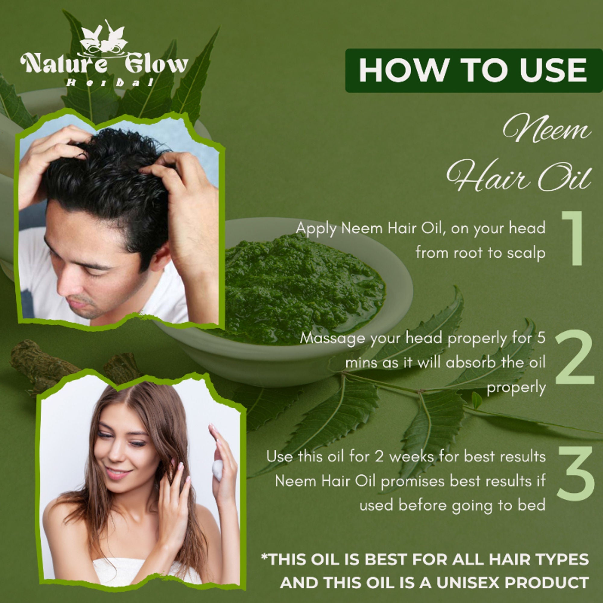 Nature Glow Herbal Neem Hair Oil