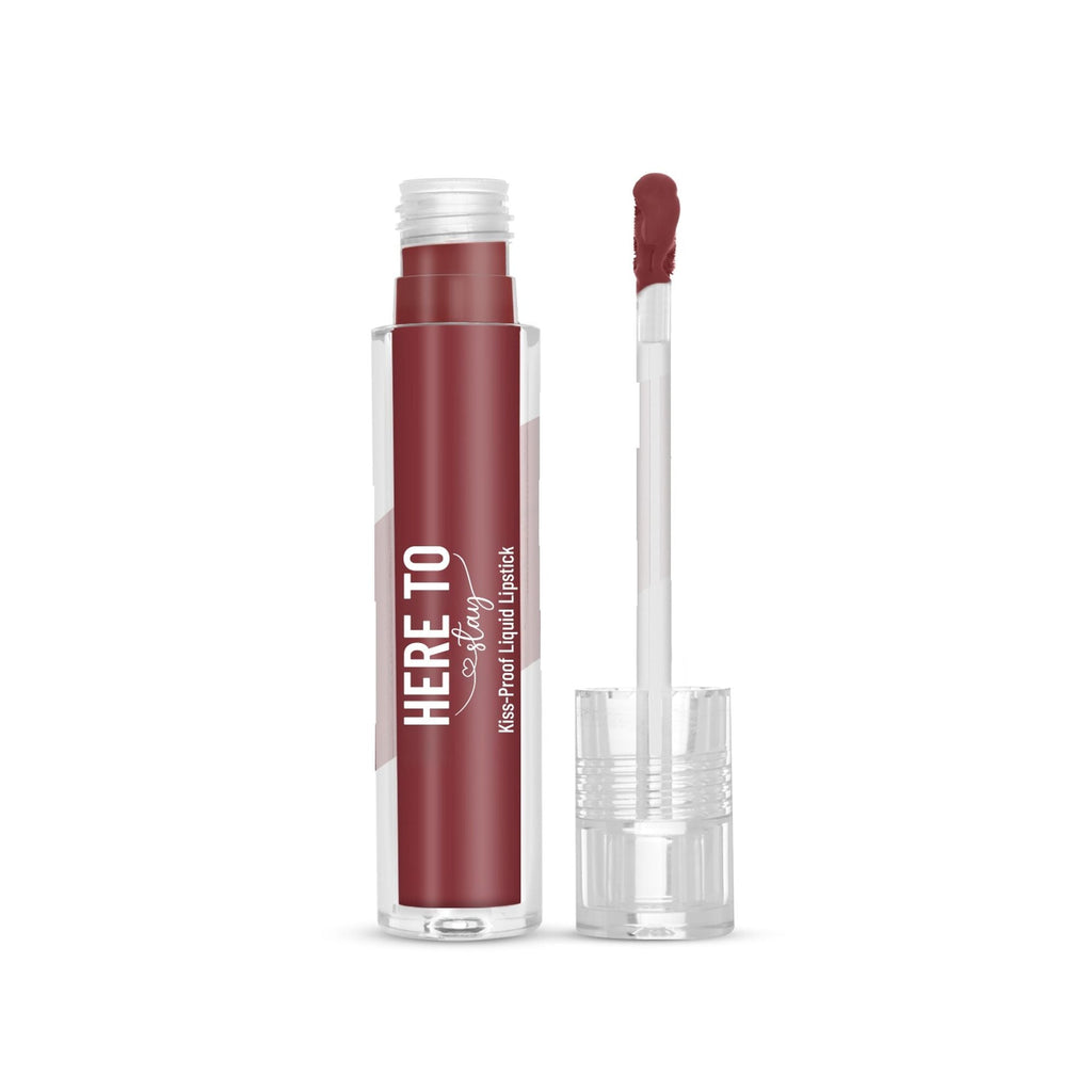 Swiss Beauty Select Here To Stay Kiss Proof Liquid Lipstick - 11 Touch Of Brown - Distacart