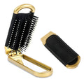 ZEYU Folding Hair Brush With Mirror