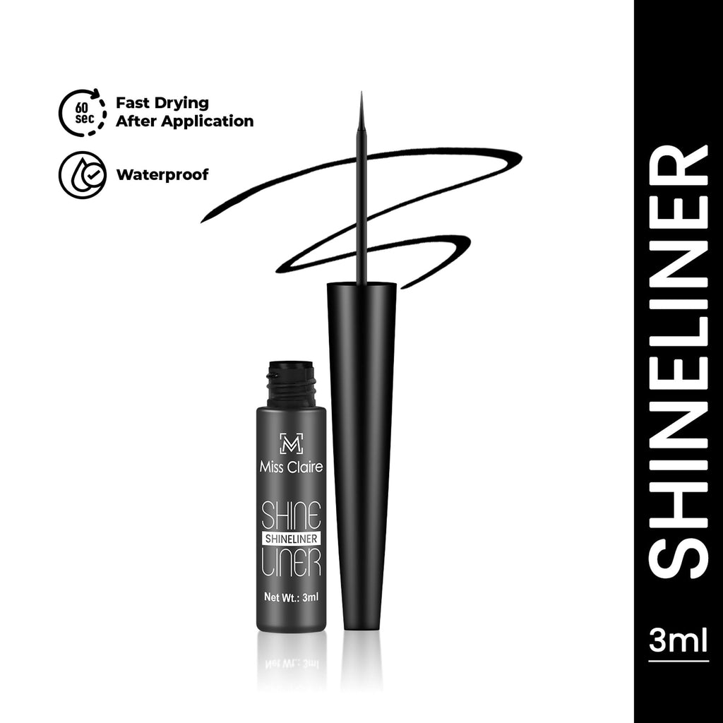 Miss Claire Shine Liner - Black