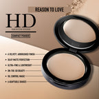 Miss Claire Hd Compact Powder - 02 Silken Vanilla - Distacart