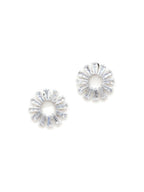 stone stud (white) - Ruby Raang - Distacart