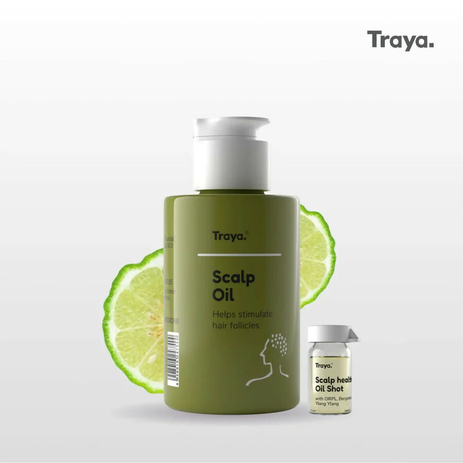 Traya Scalp Oil with Scalp Health Oil Shot