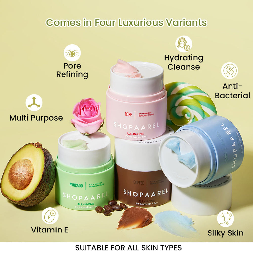 Shopaarel All-In-One Balm Make Up Remover Cream - Coffee