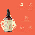 Tattvalogy Jamaican Black Castor Oil-Traditional Recipe, Boosts Hair Volume, Perfect for Curly Hair - Distacart