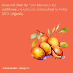 Tattvalogy Organic Moroccan Argan Oil - Vitamin-E Rich, Antioxidant, Tames Frizz for Smooth Hair - Distacart