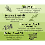 Tattvalogy Raw Neem Comb- For beard, Boosts Blood Circulation, Hair Growth & Reduces Scalp Issues