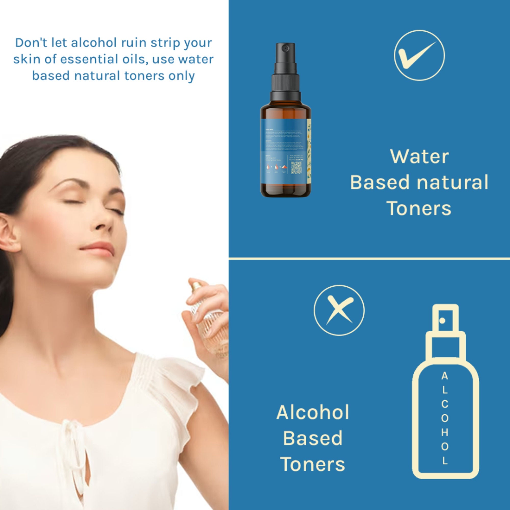 Tattvalogy Rosemary Hair Spray - Reduces Hair Fall, Promotes Growth, Natural Minoxidil Alternative