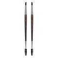 MAKE UP FOR EVER Double-Ended Angled Eyebrow And Eyelash Brush - 274