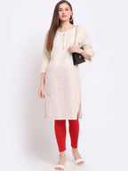 TAG 7 Pack Of 2 Women Peach & Red Wool Leggings