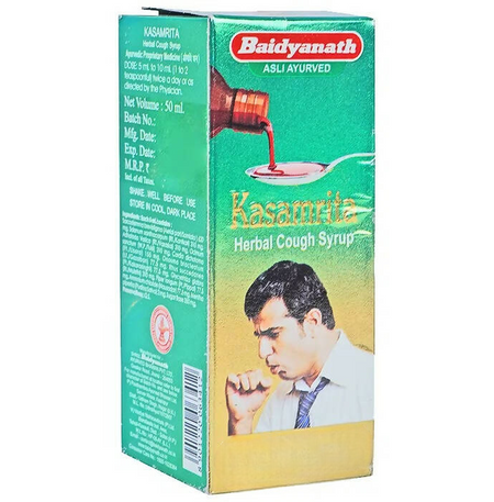 Baidyanath Jhansi Kasamrita Herbal Cough Syrup