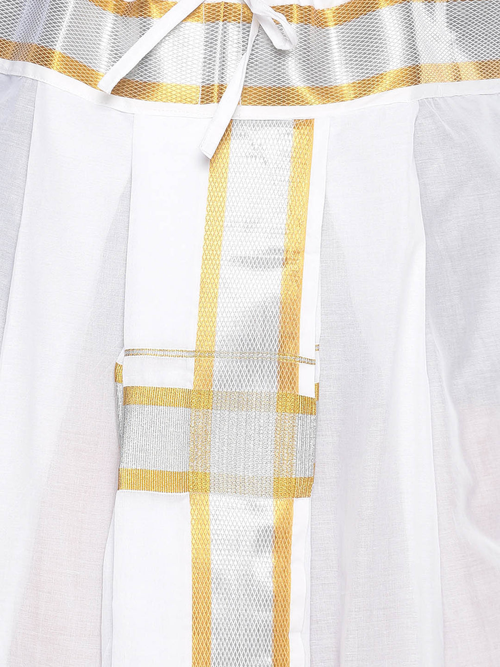 Sethukrishna Men White Solid Pocket Dhoti Pant - Distacart