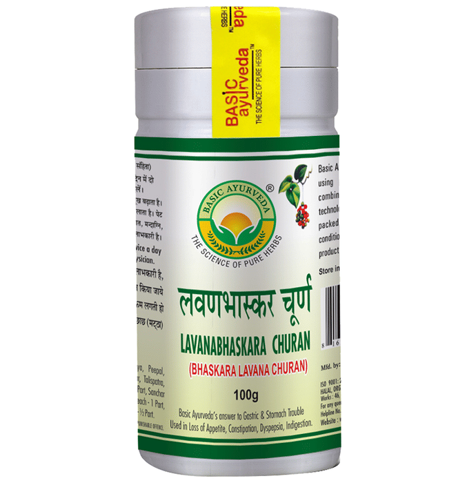 Basic Ayurveda Lavan Bhaskar Churna - Distacart