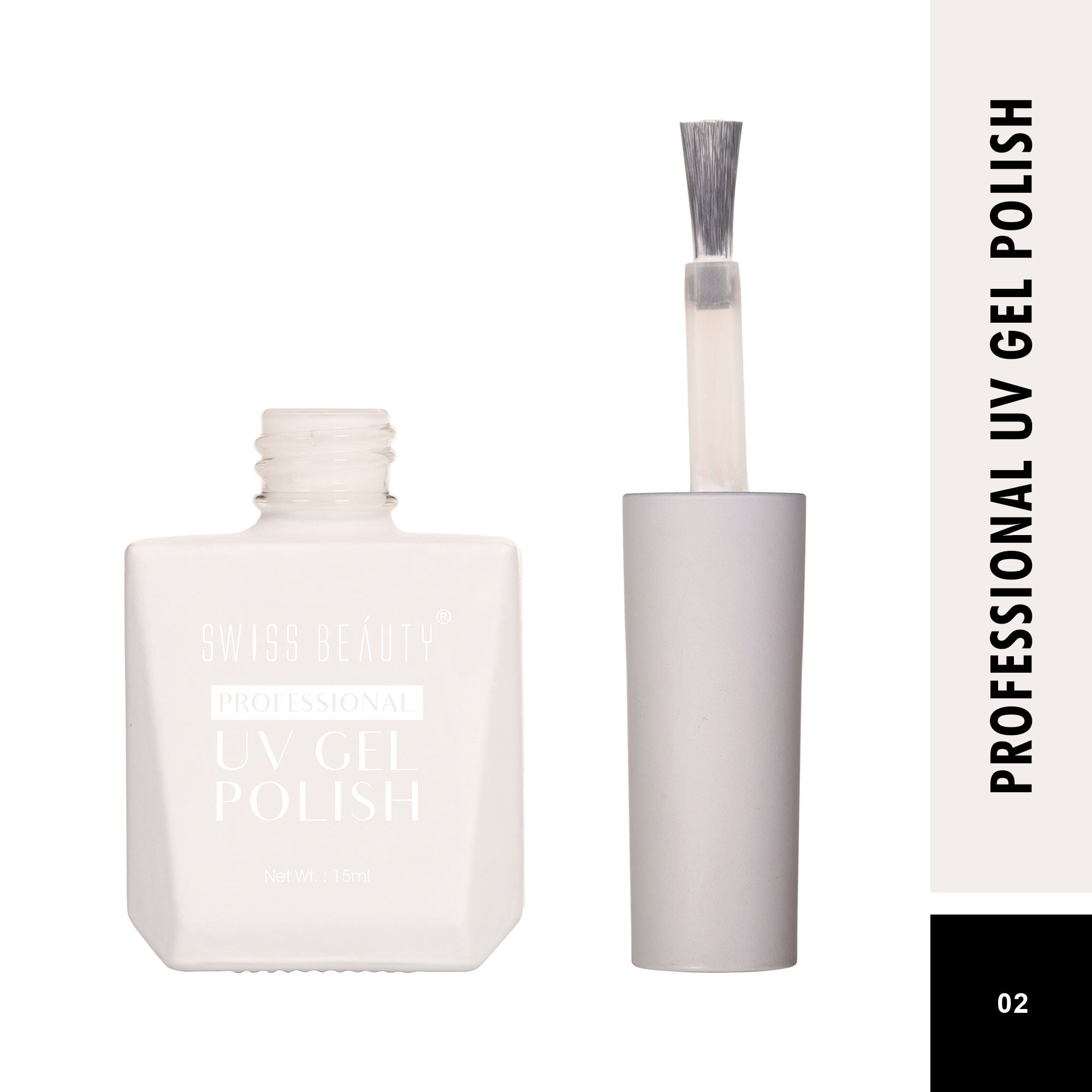 Swiss Beauty Professional UV Gel Nail Polish - Shade-02 - Distacart