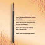 Miss Claire M32 - Lip Brush (L) - Rose Gold