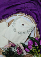 Vellora Viscose Rayon White Daily Wear Embroidery Work Readymade Straight Suit - Distacart
