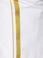 Sethukrishna Boys Grey & White Shirt with Dhoti