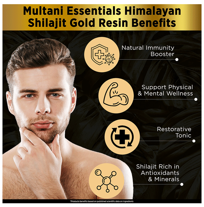 Multani Essentials Himalayan Sj Gold Resin