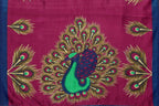 Vamika purple Printed Art Silk Saree