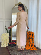Vellora Bsy Viscose Chiku Daily Wear Sequins Work Readymade Suit - Distacart