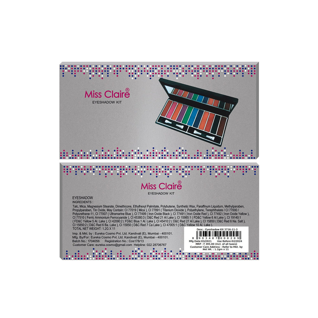 Miss Claire Eyeshadow Kit - 3716-11-3