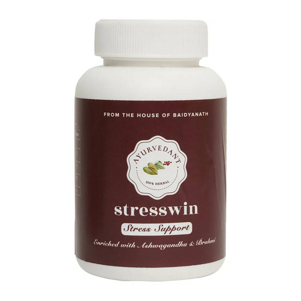 Baidyanath Jhansi Ayurvedant Stresswin Capsules - Distacart