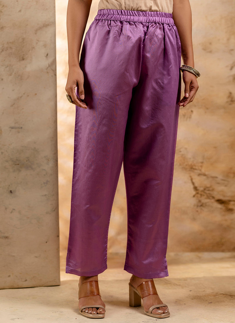 Vellora Cotton Blend Dusty Pink Party Wear Weaving Work Readymade Salwar Suit - Distacart