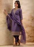 Vellora Chanderi Silk Pink Party Wear Embroidery Work Readymade Salwar Suit - Distacart