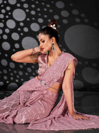 Tikhi Imli Embellished Saree - Distacart