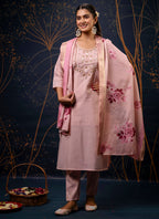 Vellora Shimmer Silk Red Casual Wear Hand Work Readymade Salwar Suit - Distacart