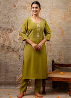 Vellora Shimmer Silk Baby Pink Casual Wear Hand Work Readymade Salwar Suit - Distacart