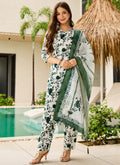 Vellora Green Daily Wear Printed Work Readymade Kurti - Distacart
