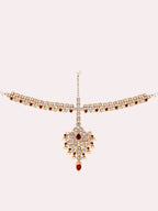 Tehzeeb Creations Bridal Set with sheeshpatti for Girls & Women